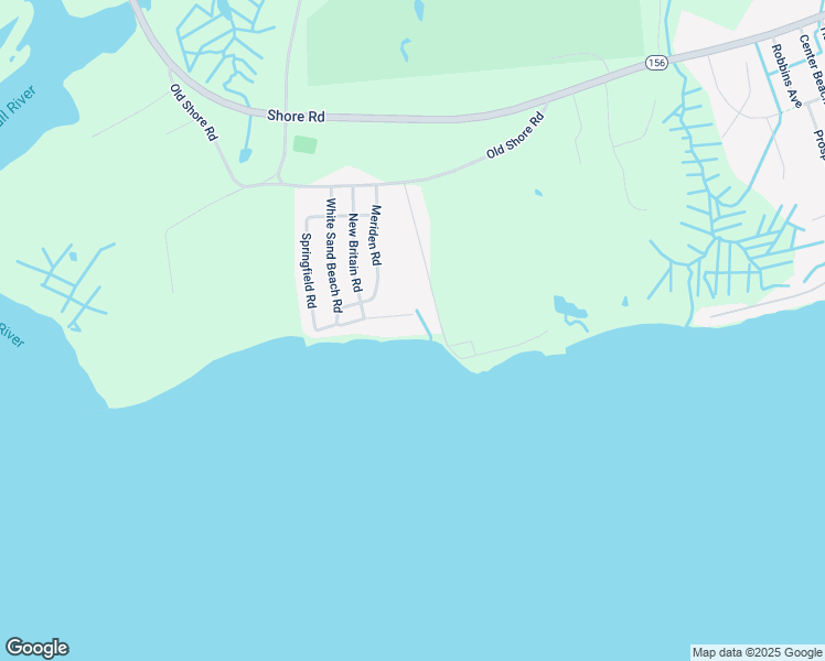 map of restaurants, bars, coffee shops, grocery stores, and more near 45 Seaside Lane in Old Lyme