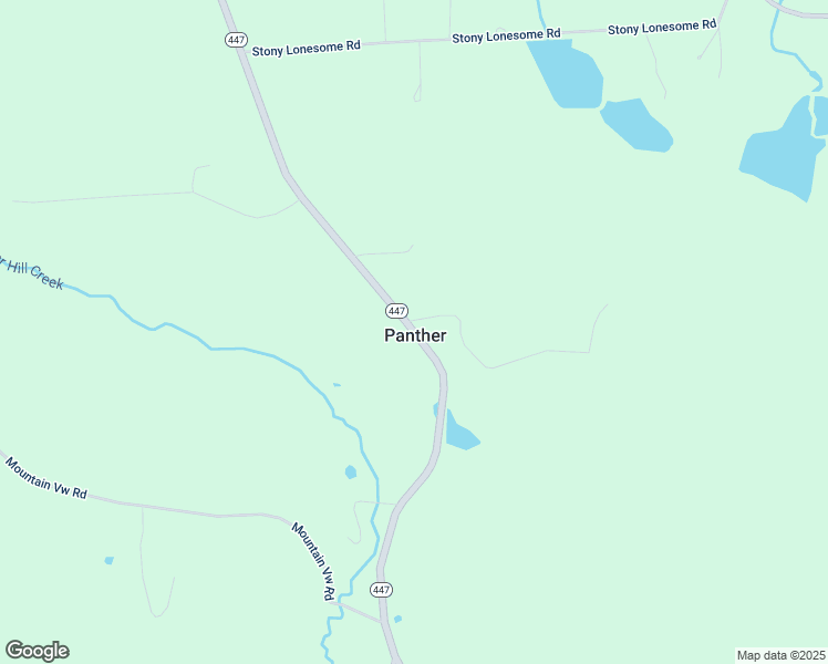 map of restaurants, bars, coffee shops, grocery stores, and more near Route 447 in Newfoundland