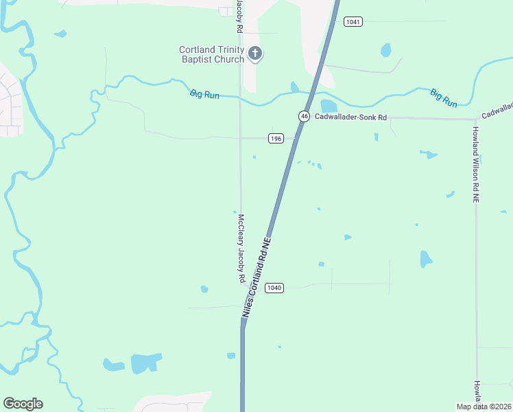 map of restaurants, bars, coffee shops, grocery stores, and more near 2356 Mc Cleary Jacoby Road in Cortland