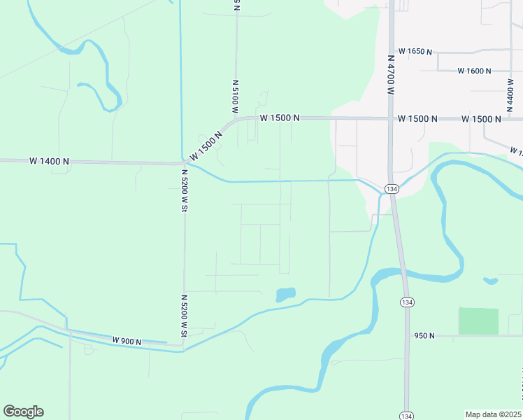 map of restaurants, bars, coffee shops, grocery stores, and more near 4951 1300 North in Plain City