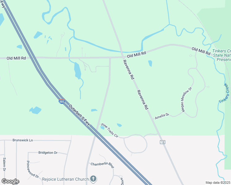 map of restaurants, bars, coffee shops, grocery stores, and more near 8227 Stow Road in Hudson