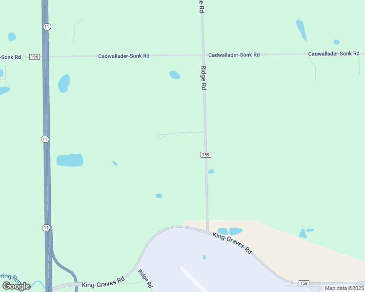 map of restaurants, bars, coffee shops, grocery stores, and more near 2337 Ridge Road in Trumbull County