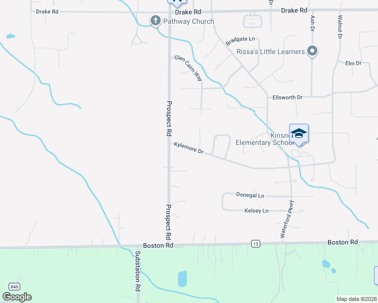 map of restaurants, bars, coffee shops, grocery stores, and more near 20815 Kylemore Drive in Strongsville