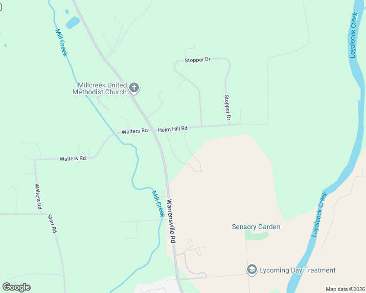 map of restaurants, bars, coffee shops, grocery stores, and more near 80 Millstone Drive in Montoursville
