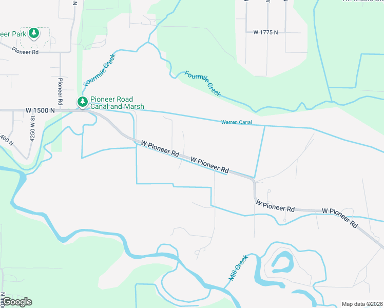 map of restaurants, bars, coffee shops, grocery stores, and more near 3728 W Pioneer Rd in Marriott-Slaterville