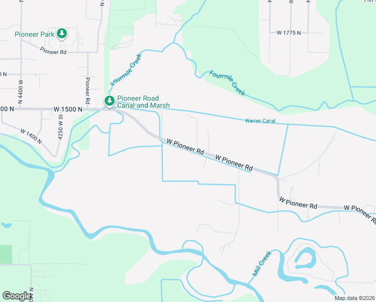 map of restaurants, bars, coffee shops, grocery stores, and more near 3728 West Pioneer Road in Marriott-Slaterville