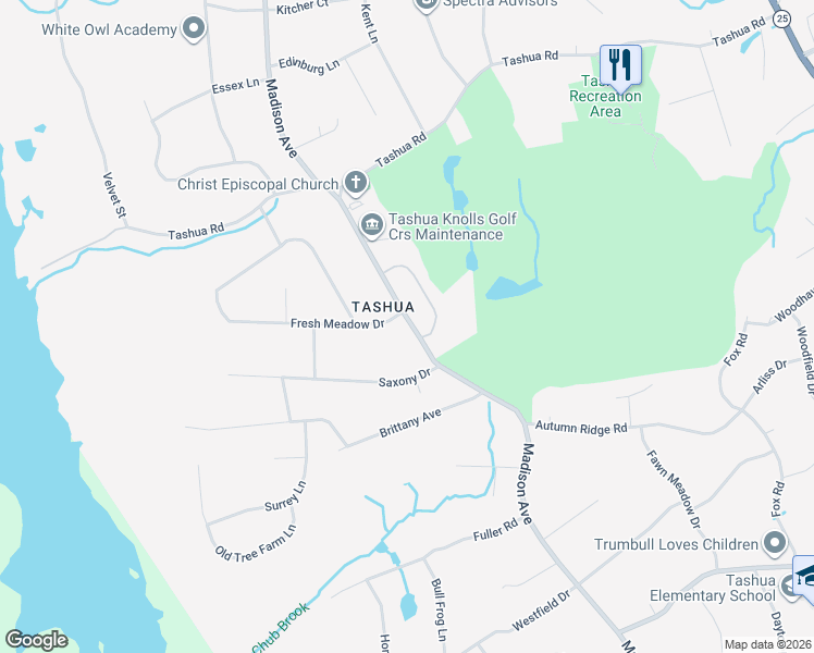 map of restaurants, bars, coffee shops, grocery stores, and more near in Trumbull