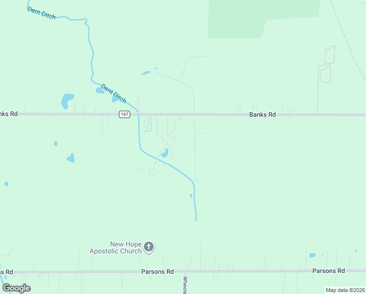 map of restaurants, bars, coffee shops, grocery stores, and more near 40163 Banks Road in Grafton