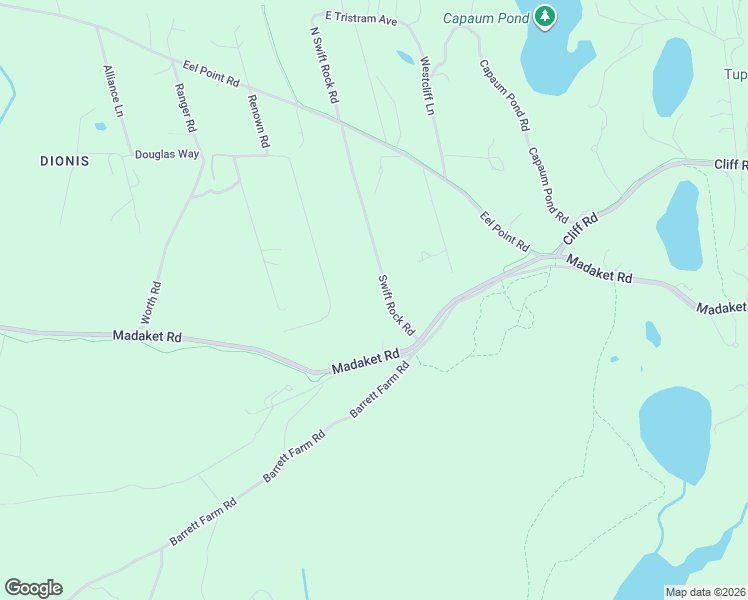 map of restaurants, bars, coffee shops, grocery stores, and more near 6 Swift Rock Road in Nantucket