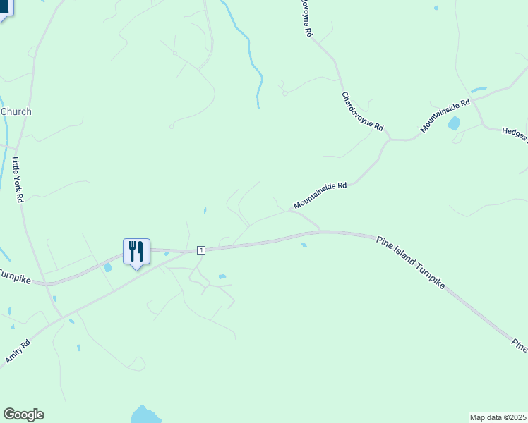map of restaurants, bars, coffee shops, grocery stores, and more near 11 Horseshoe Lane in Warwick