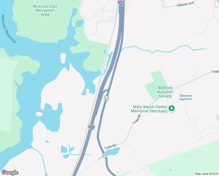 map of restaurants, bars, coffee shops, grocery stores, and more near Goldens Bridge Road in Westchester County