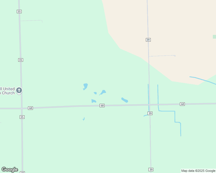 map of restaurants, bars, coffee shops, grocery stores, and more near 3845 County Road 68 in Auburn