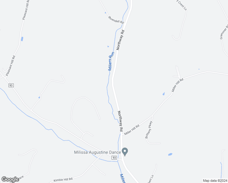 map of restaurants, bars, coffee shops, grocery stores, and more near 2601 Northway Road in Williamsport