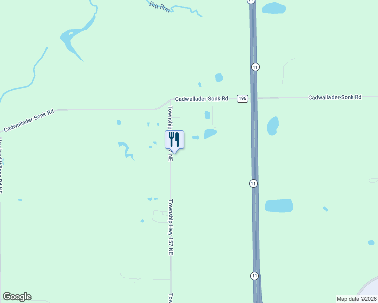 map of restaurants, bars, coffee shops, grocery stores, and more near 2486 Henn Hyde Road in Cortland