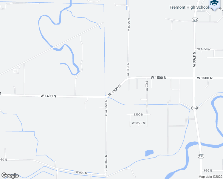 map of restaurants, bars, coffee shops, grocery stores, and more near 5170 West 1500 North in Plain City