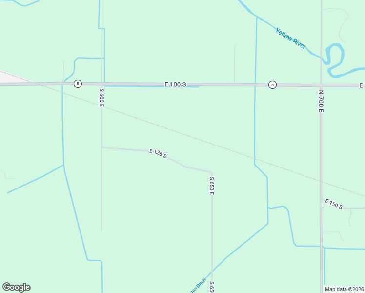 map of restaurants, bars, coffee shops, grocery stores, and more near 6340 East 125 South in Knox