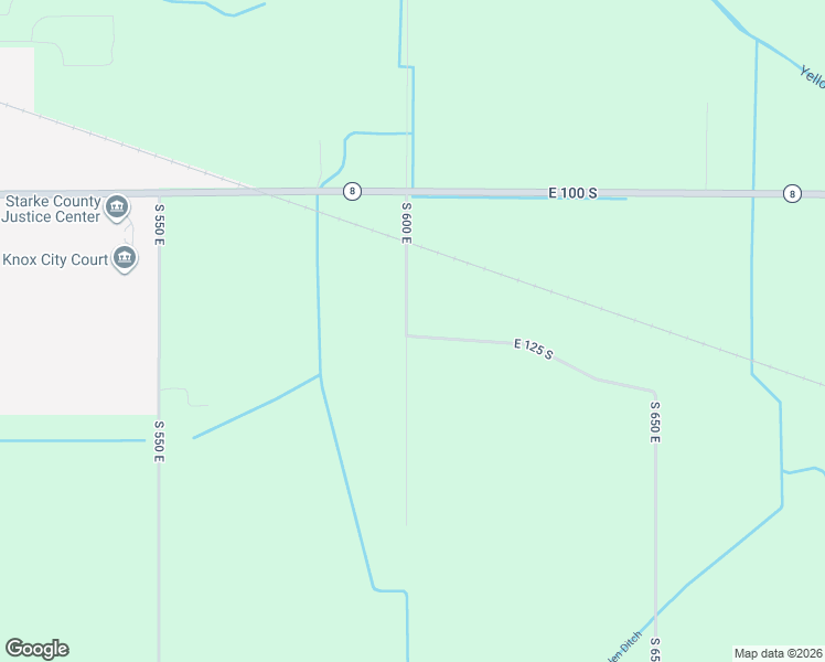 map of restaurants, bars, coffee shops, grocery stores, and more near 6000 East 125 South in Knox