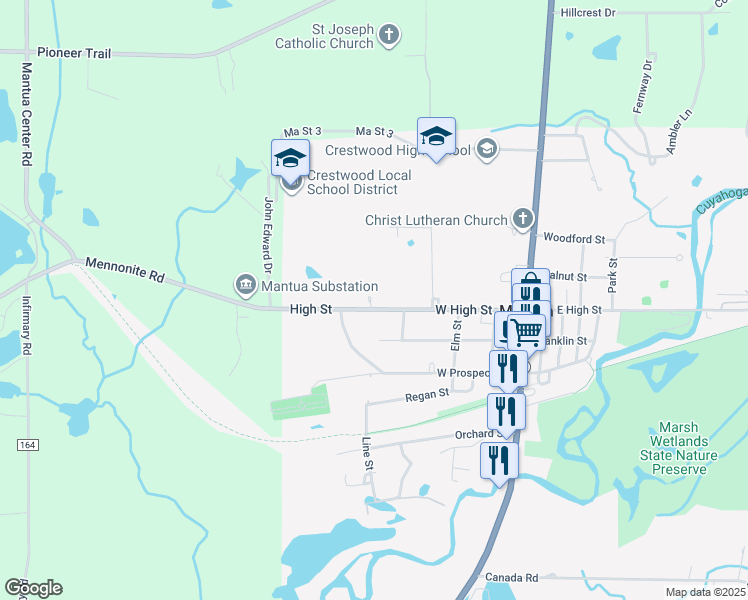 4481 High Street, Mantua OH Walk Score