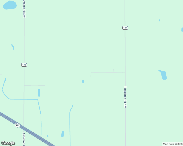 map of restaurants, bars, coffee shops, grocery stores, and more near 4453 Templeton Road Northwest in Warren
