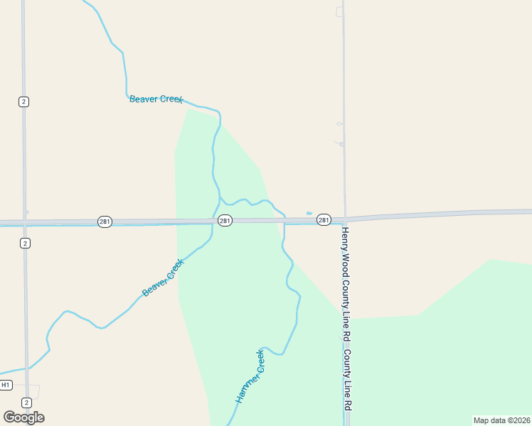 map of restaurants, bars, coffee shops, grocery stores, and more near 1198 Ohio 281 in Custar