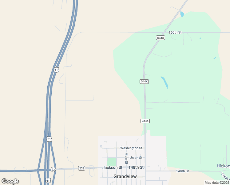 map of restaurants, bars, coffee shops, grocery stores, and more near 15629 County Road G44X in Letts