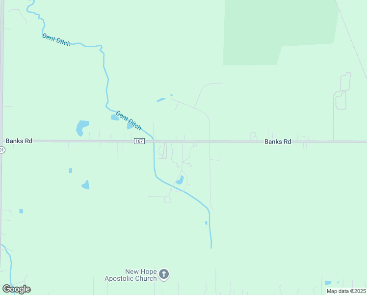 map of restaurants, bars, coffee shops, grocery stores, and more near 40143 Banks Road in Grafton