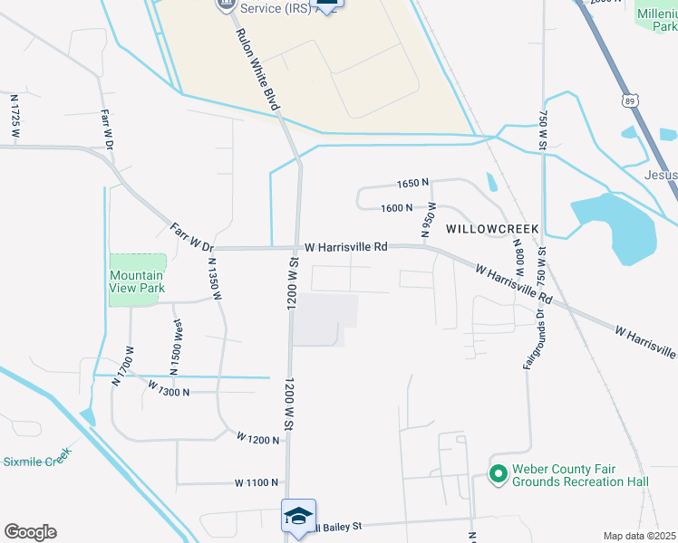 map of restaurants, bars, coffee shops, grocery stores, and more near in Ogden
