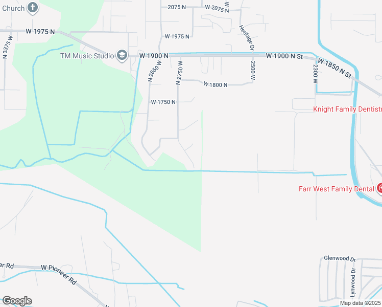 map of restaurants, bars, coffee shops, grocery stores, and more near 4183 West 1575 North in Plain City