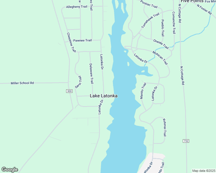 map of restaurants, bars, coffee shops, grocery stores, and more near 754 Latonka Drive in Mercer