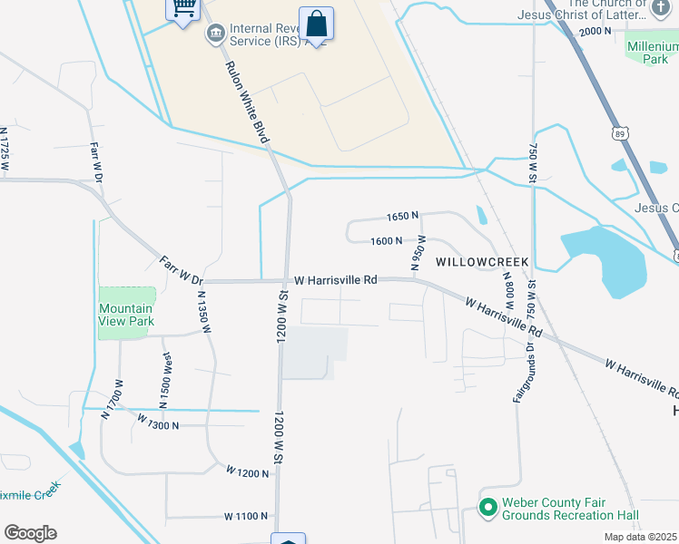 map of restaurants, bars, coffee shops, grocery stores, and more near 1016 West Harrisville Road in Harrisville