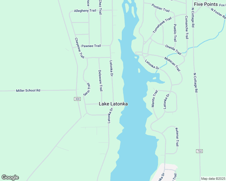 map of restaurants, bars, coffee shops, grocery stores, and more near 754 Latonka Drive in Mercer