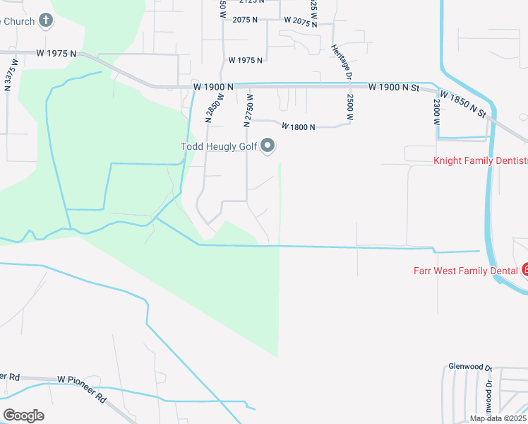 map of restaurants, bars, coffee shops, grocery stores, and more near 2085 West 1575 North in Plain City