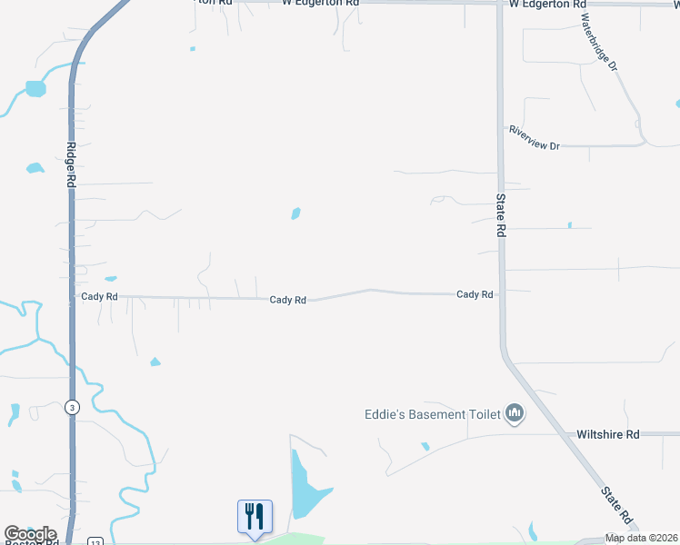 map of restaurants, bars, coffee shops, grocery stores, and more near 6436 Cady Road in North Royalton