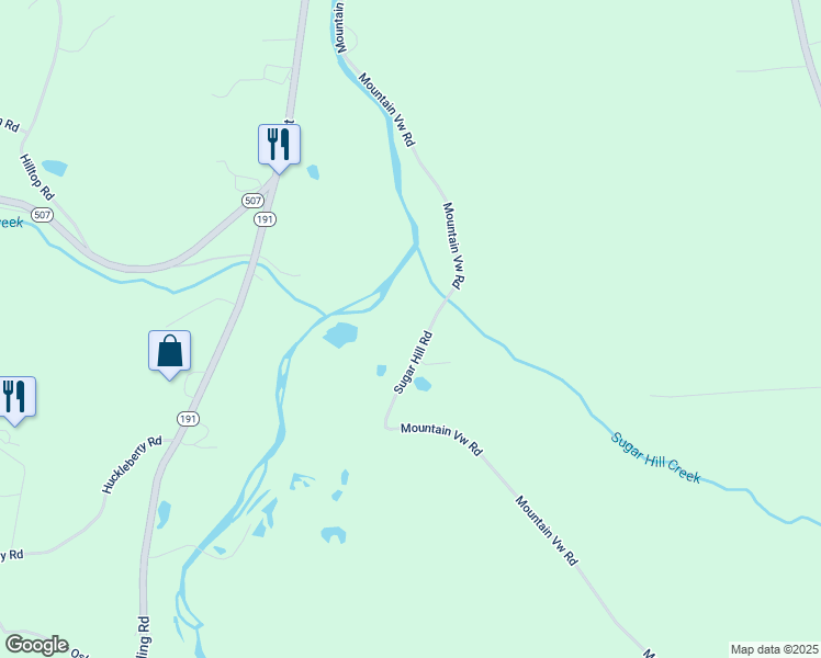map of restaurants, bars, coffee shops, grocery stores, and more near 294 Mountain View Road in Newfoundland