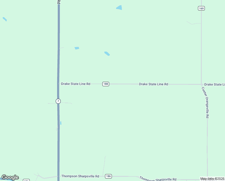 map of restaurants, bars, coffee shops, grocery stores, and more near 7120 Drake State Line Road in Burghill