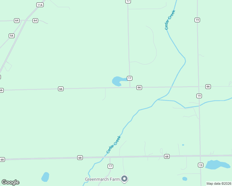 map of restaurants, bars, coffee shops, grocery stores, and more near 1764 County Road 66 in Auburn