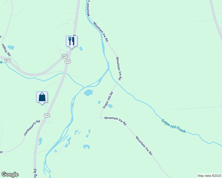 map of restaurants, bars, coffee shops, grocery stores, and more near 294 Mountain View Road in Newfoundland
