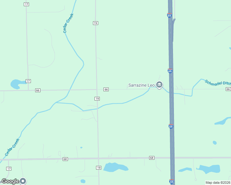 map of restaurants, bars, coffee shops, grocery stores, and more near 2001-2135 County Road 66 in Auburn
