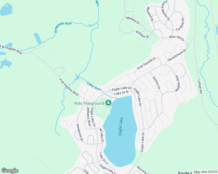 map of restaurants, bars, coffee shops, grocery stores, and more near 660 Big Bass Drive in Gouldsboro