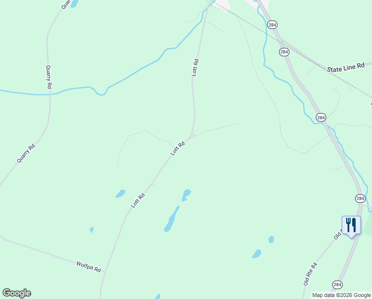 map of restaurants, bars, coffee shops, grocery stores, and more near 154 Lott Road in Wantage