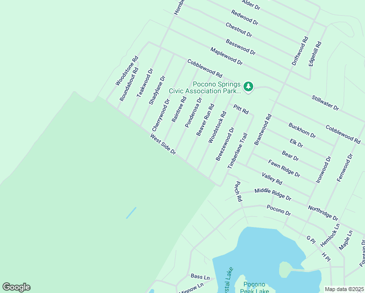 map of restaurants, bars, coffee shops, grocery stores, and more near 46 Ponderosa Rd in Newfoundland