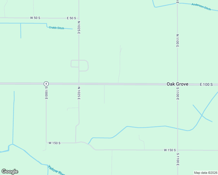 map of restaurants, bars, coffee shops, grocery stores, and more near 10513 Indiana 8 in Culver