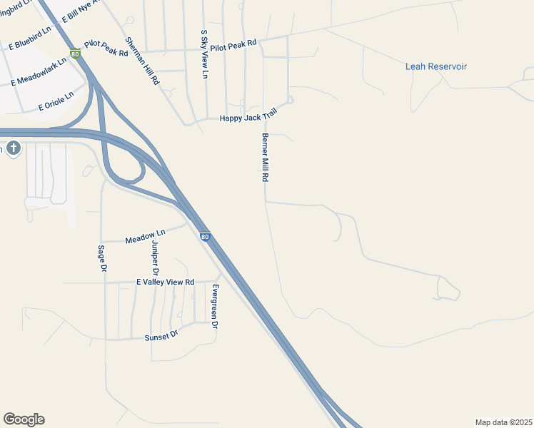map of restaurants, bars, coffee shops, grocery stores, and more near Berner Mill Road in Albany County