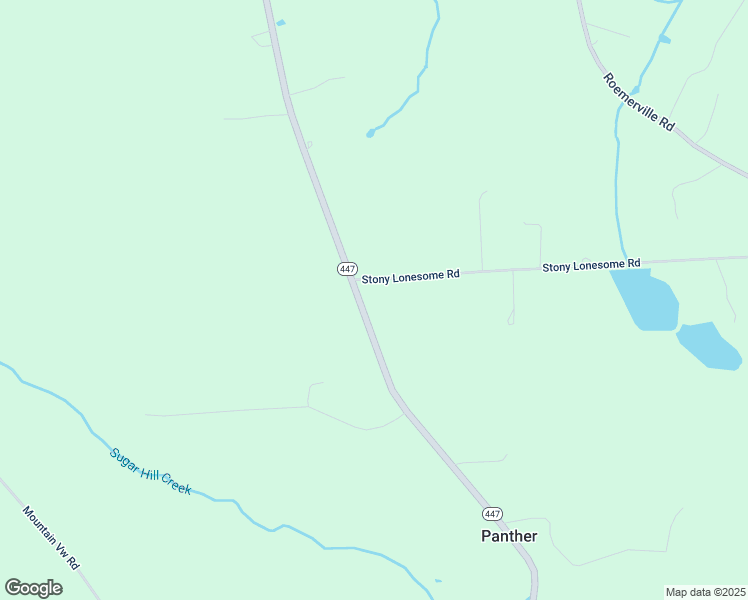 map of restaurants, bars, coffee shops, grocery stores, and more near Route 447 in Newfoundland