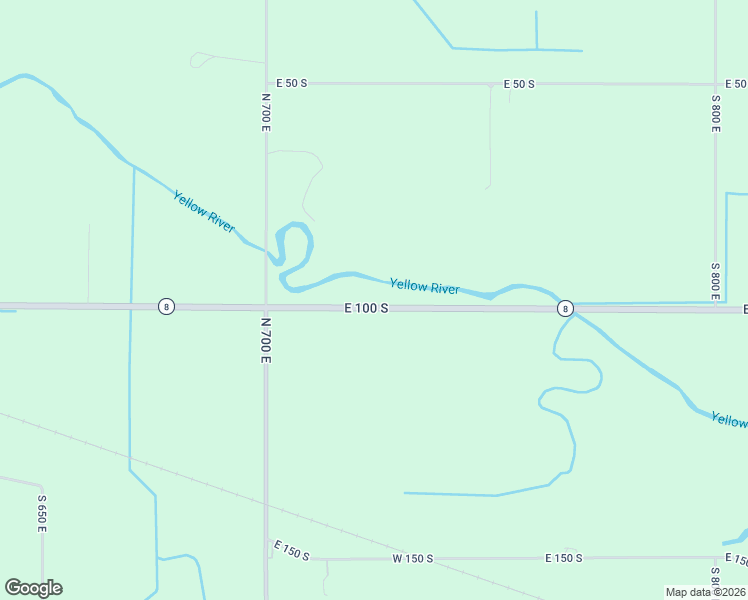 map of restaurants, bars, coffee shops, grocery stores, and more near 7200 Indiana 8 in Knox