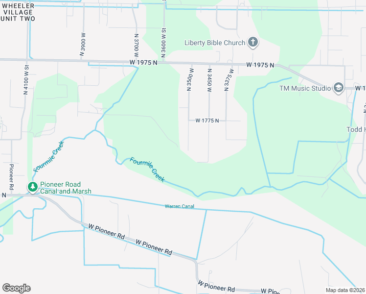 map of restaurants, bars, coffee shops, grocery stores, and more near 1663 North 3500 West in Plain City