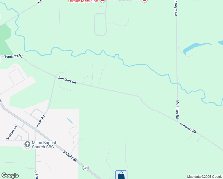 map of restaurants, bars, coffee shops, grocery stores, and more near 2307 Seminary Road in Milan