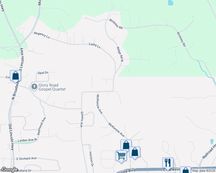 map of restaurants, bars, coffee shops, grocery stores, and more near 208 Tower Ridge Court in Council Bluffs