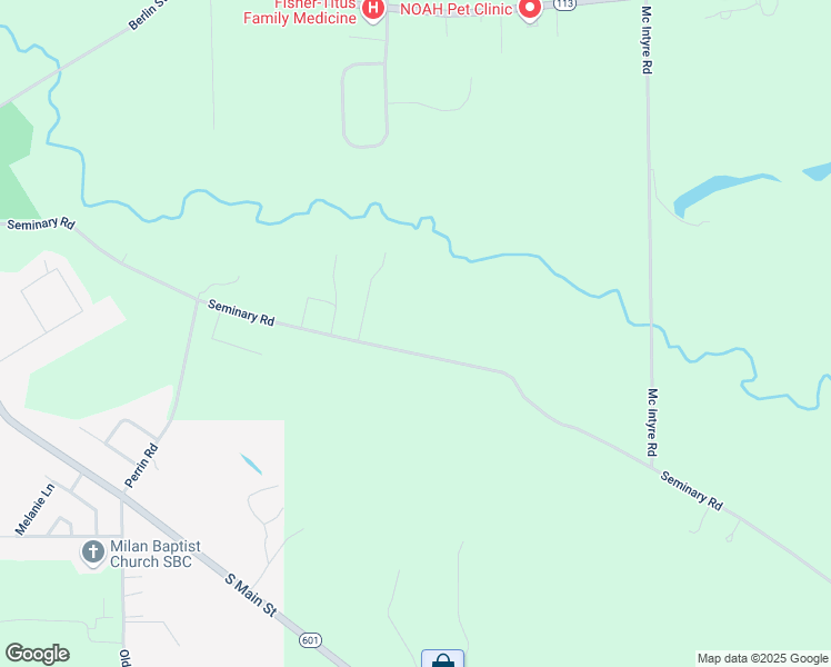 map of restaurants, bars, coffee shops, grocery stores, and more near 2307 Seminary Road in Milan