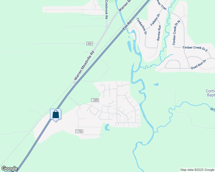 map of restaurants, bars, coffee shops, grocery stores, and more near 3129 Ivy Hill Circle in Cortland